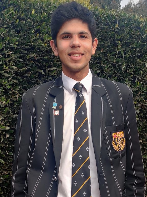 Angad Vraich, a year 13 student at Christ's College