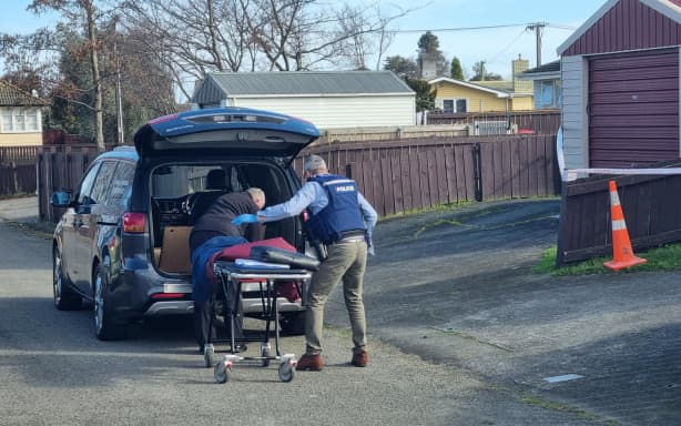 Police found a person dead in Palmerston North's Highbury's on Monday.