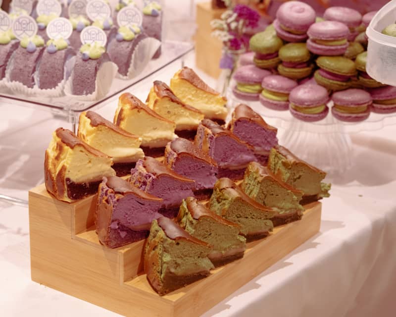 A picture of cake slices.