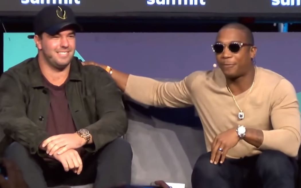 Billy McFarland and Ja Rule.