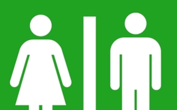 Toilet sign