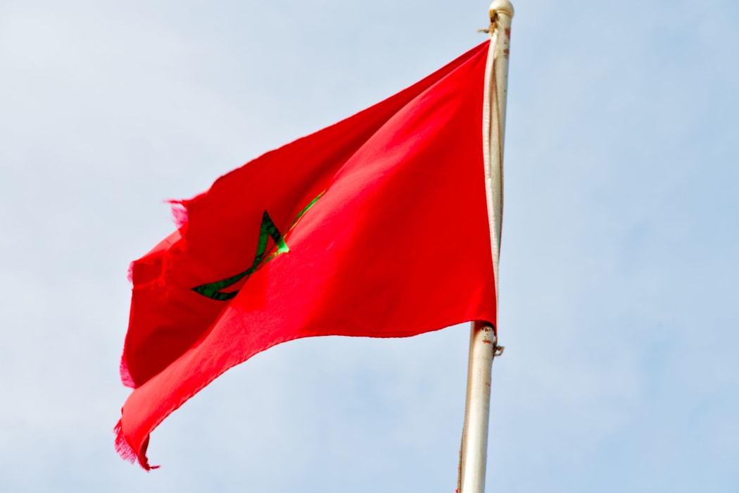Morocco flag. File News