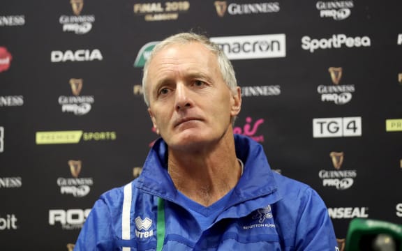 Italy rugby coach, former All Black Kieran Crowley.