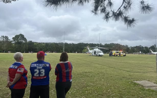 Car crashes into crowd of NRL fans in Newcastle | RNZ