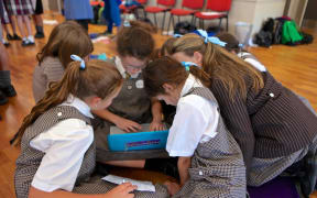 Girls coding