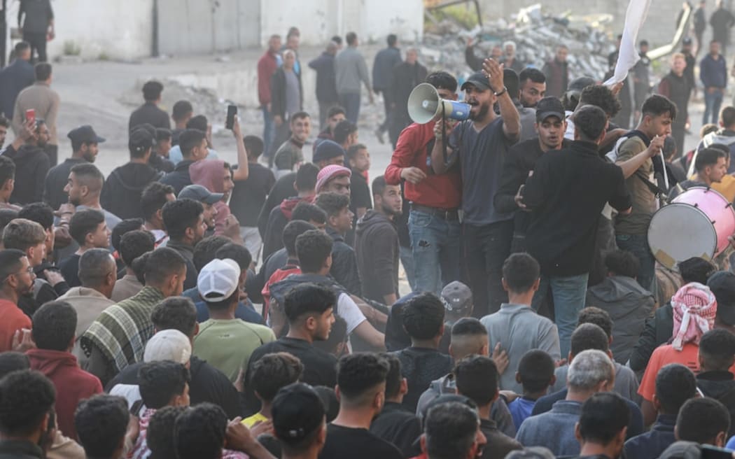 Protests broke out in the days after Israel resumed its bombardment of Gaza.
