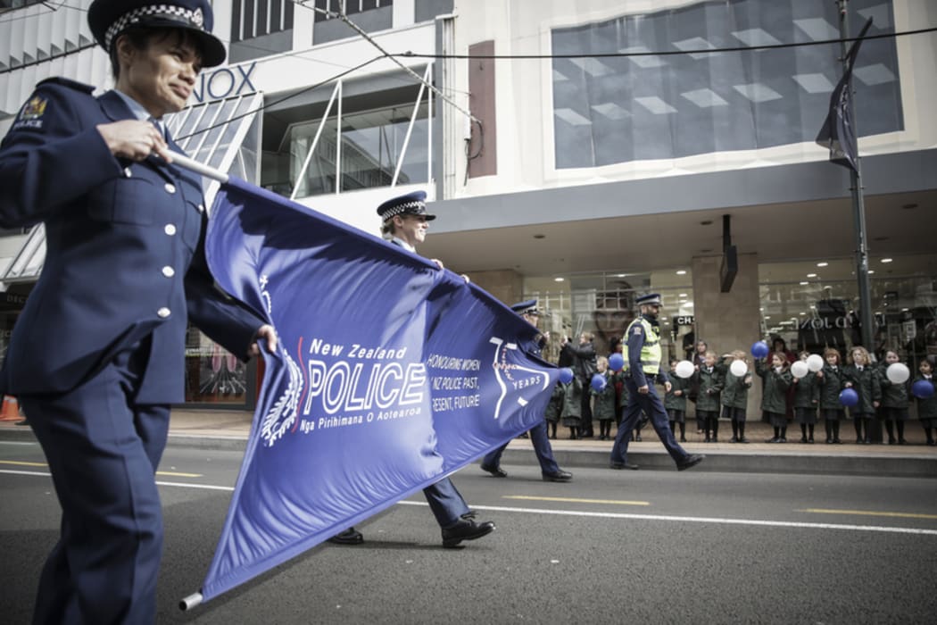 01082016 Photo: Rebekah Parsons-King. Police Parade celebrating 75 years of women being in the police force.