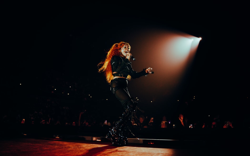 Singer Tkay Maidza supported Lizzo at her Auckland show, on 26 July, 2023