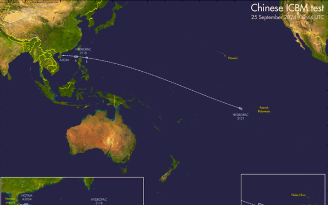 thumbnail_Chinese ICBM test 25 September 2024 - PHOTO supplied