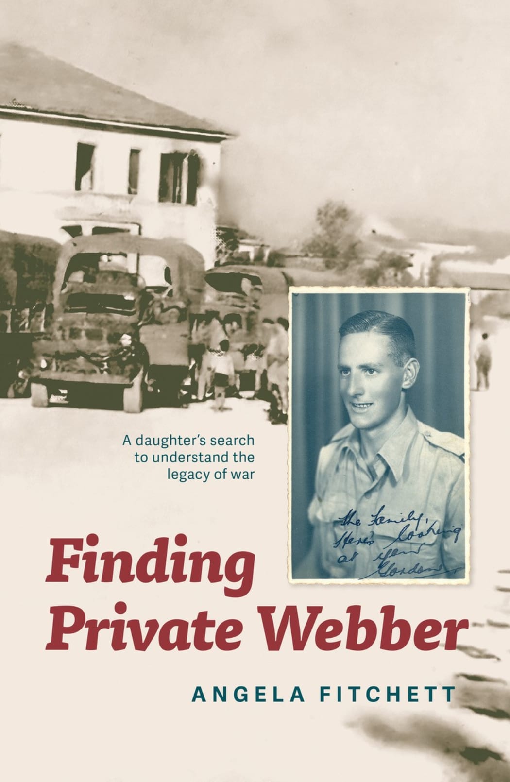 Angela Fitchett researched and wrote this book to try and get a better understanding of her father's wartime experience and how it affected him.