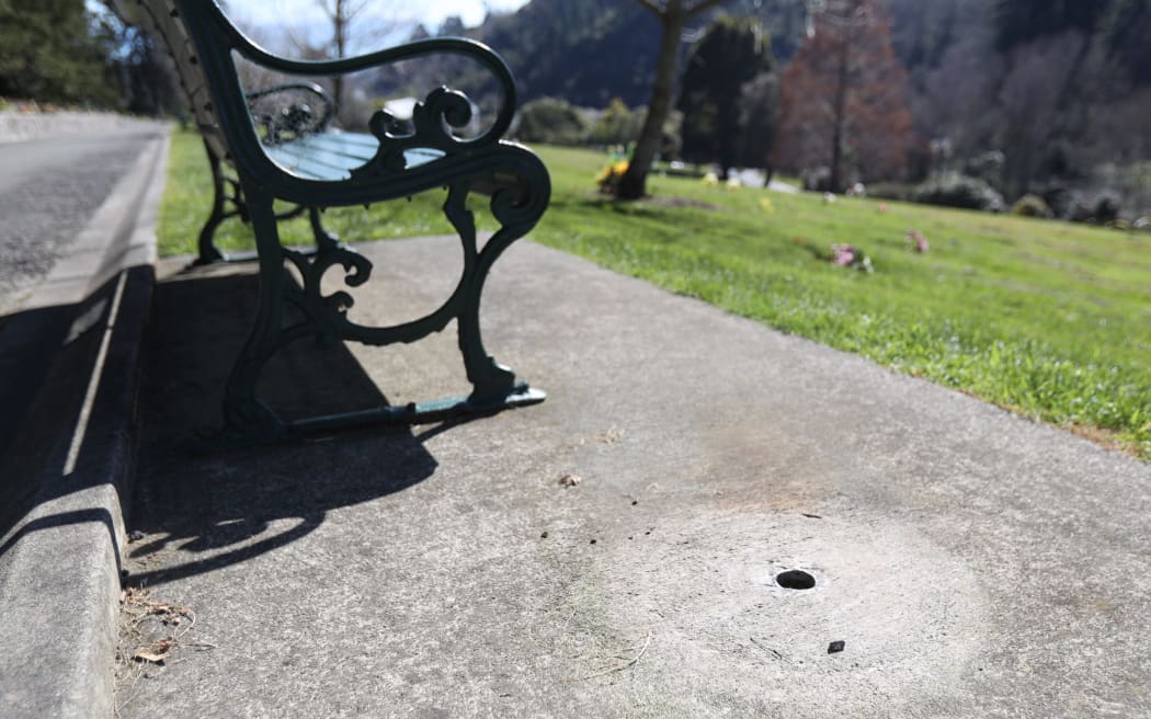 Some rubbish bins will be removed across Tasman to save costs, following moves by Nelson to remove bins from places like Marsden Cemetery. Photo: Max Frethey. [via LDR single use only]
