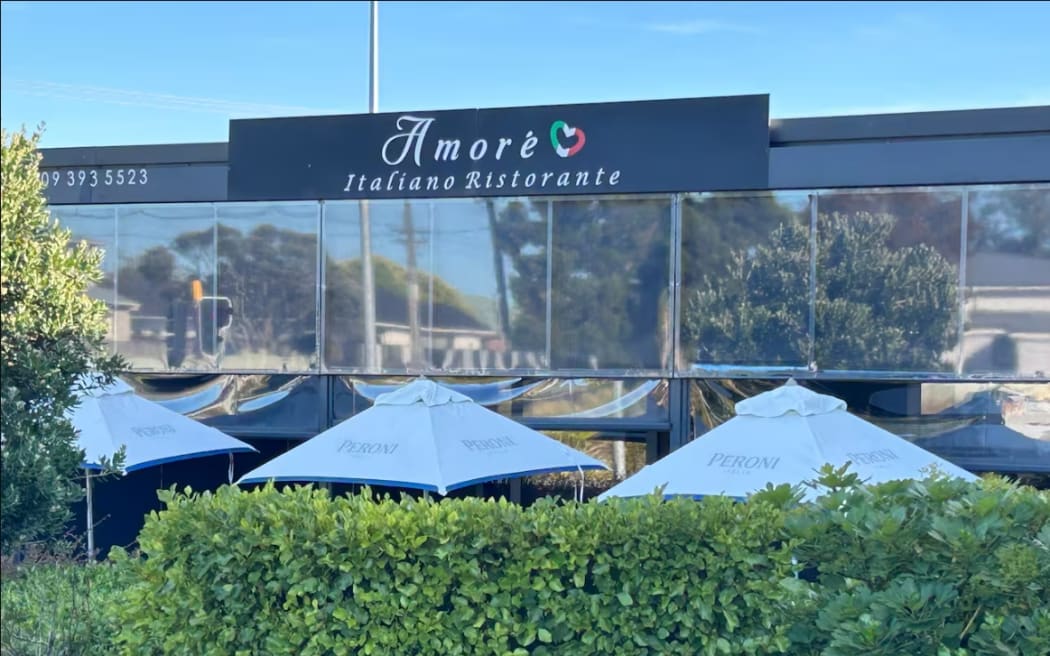 Amore restaurant, in Hobsonville, Auckland.