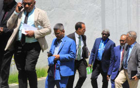 Opposition MPs left the Parliament on Monday after the lodging of the motion.