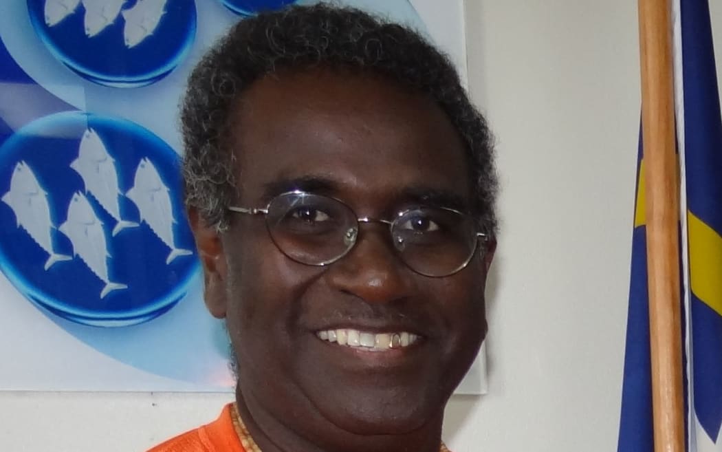 Outgoing CEO of the Parties to the Nauru Agreement, Dr Transform Aqorau.