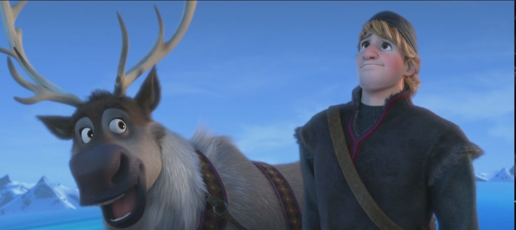 Kristoff (right) in Frozen