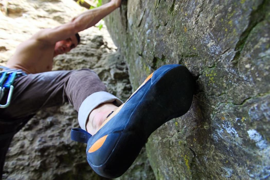 Outdoor rock climbing generic