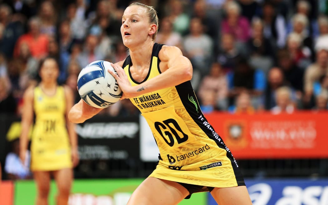 Central Pulse captain Katrina Grant.