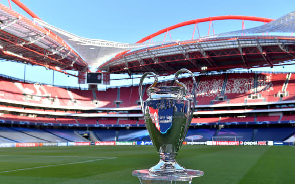 Estádio do Sport Lisbon, Portugal Champions League trophy.