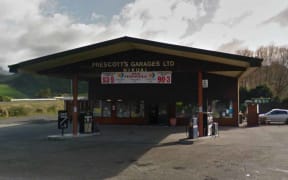About 300 people slept at Prescott's Garage last night after the roads flooded.