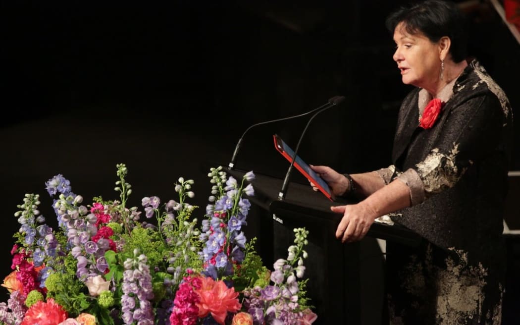 International Trade Union Confederation president Sharan Burrow