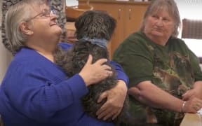 A dog visit by Age Concern Canterbury