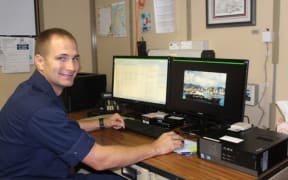 Brendan Harris, Commanding Officer of the US Coast Guard Cutter Kukui.