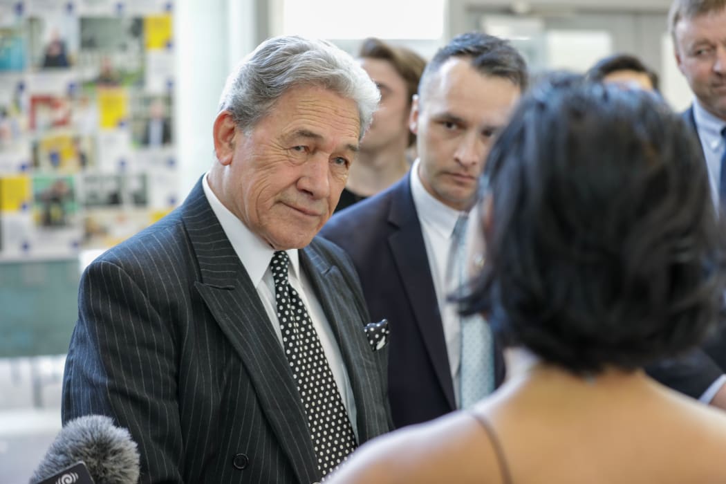 New Zealand First Party leader Winston Peters.
