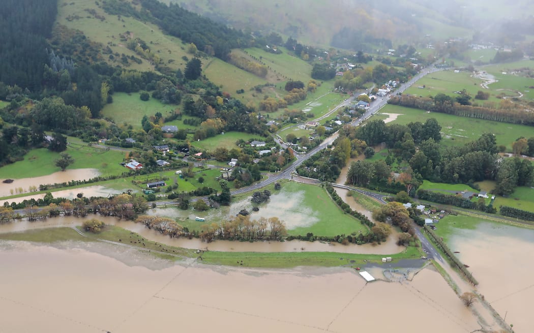 The community of Little River was hard hit by flooding.