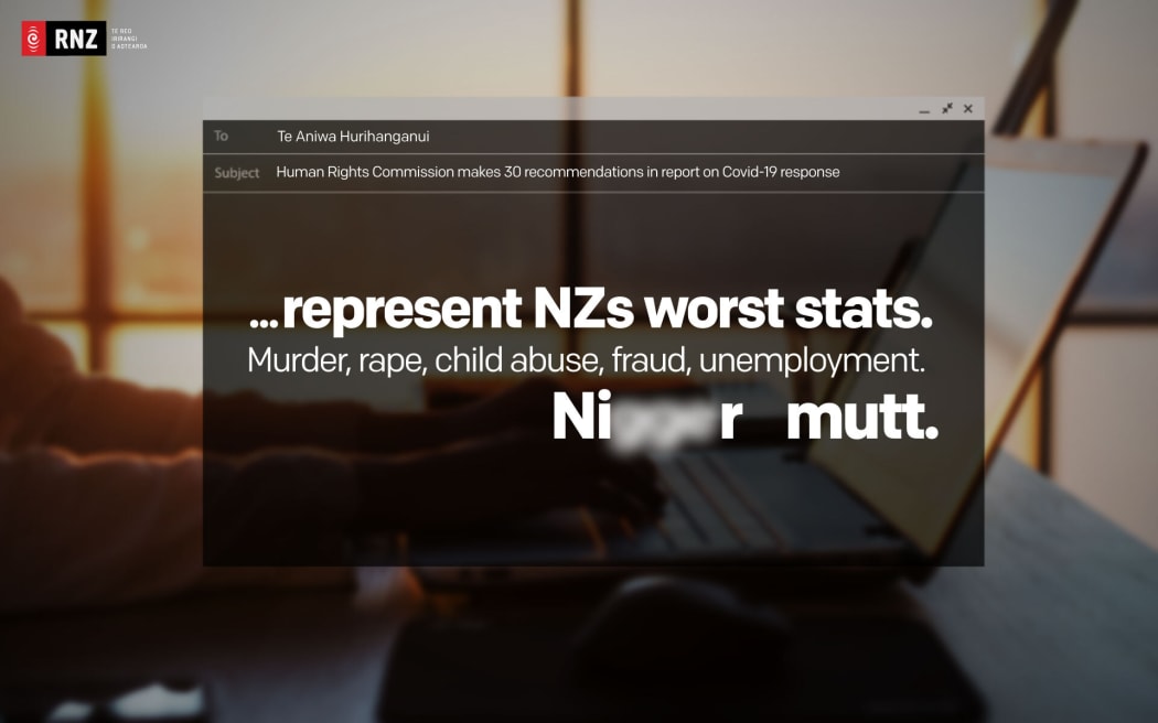 Te Aniwa Hurihanganui - First Person racist emails