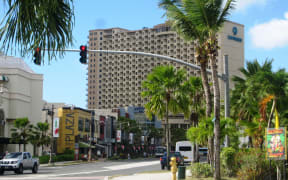 The Tumon tourist district in Hagatna, the capital of Guam.