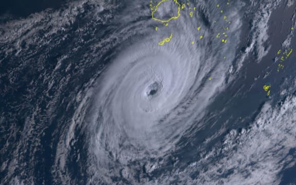 Cyclone Gita at 11am Wednesday