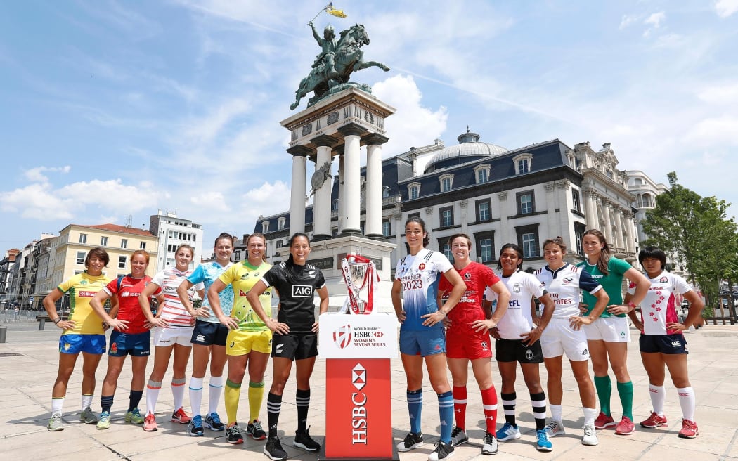 The12 team captains gather in Clermont-Ferrand ahead of the last round of the World Series.