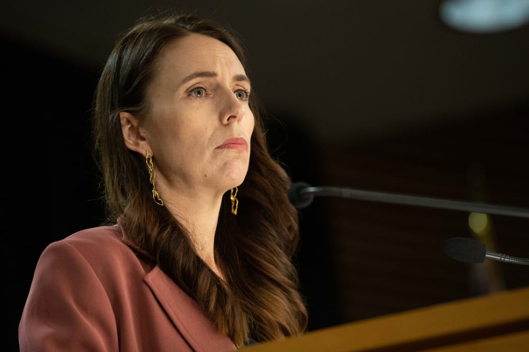 PM Jacinda Ardern speaks to media following Russia's invasion of Ukraine