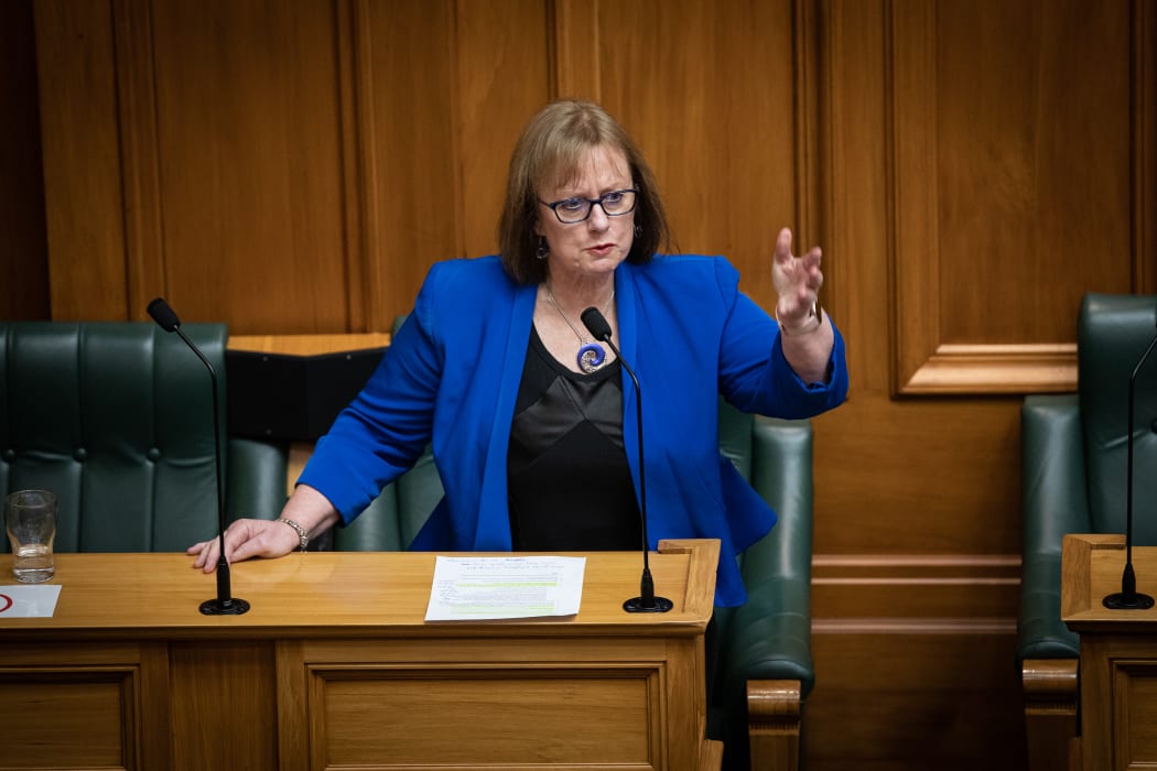 National MP Barbara Kuriger in the House