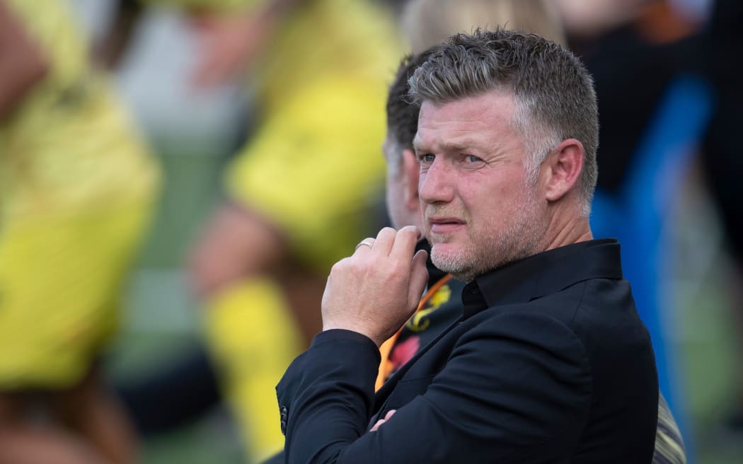 Wellington Phoenix coach Ufuk Talay,