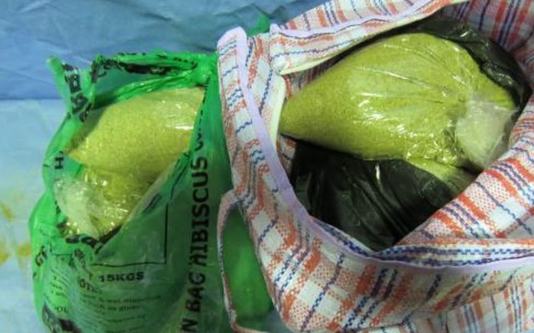 Some of the synthetic drug ingredients that were seized in August.
