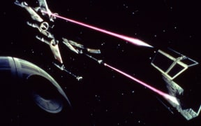 la guerre des étoiles
Star Wars
1977
réal : George Lucas
 
collection christophel © lucas film / walt Disney (Photo by © lucas film / walt Disney / Collection Christophel / Collection ChristopheL via AFP)