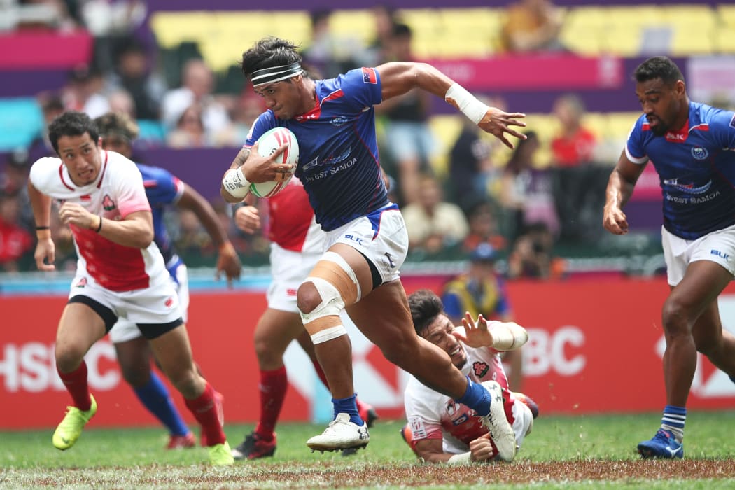 Samoa's Tofatu Solia was selected in the Hong Kong Sevens Dream Team.