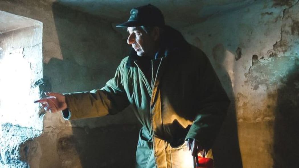Vasily Kovalyov in a former Kolyma punishment cell