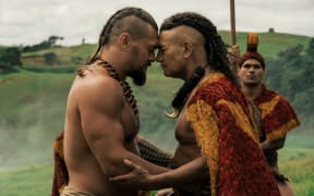 Temuera Morrison and Jason Momoa