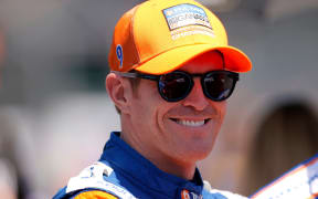 INDIANAPOLIS, IN - MAY 18: IndyCar driver  Scott Dixon (9) of PNC Bank Chip Ganassi Racing during the 103rd Indianapolis 500 Qualifications on May 18, 2019 at the Indianapolis Motor Speedway in Indianapolis, IN. (Photo by Jeffrey Brown/Icon Sportswire)