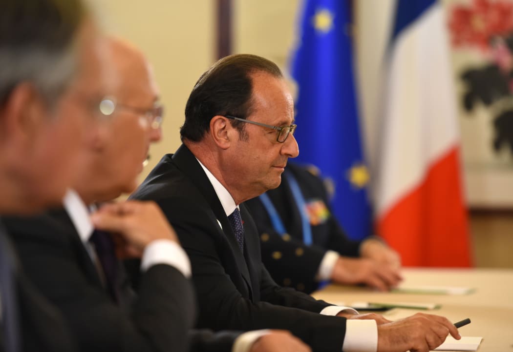 France's President Francois Hollande at the G20 Leaders Summit in China.