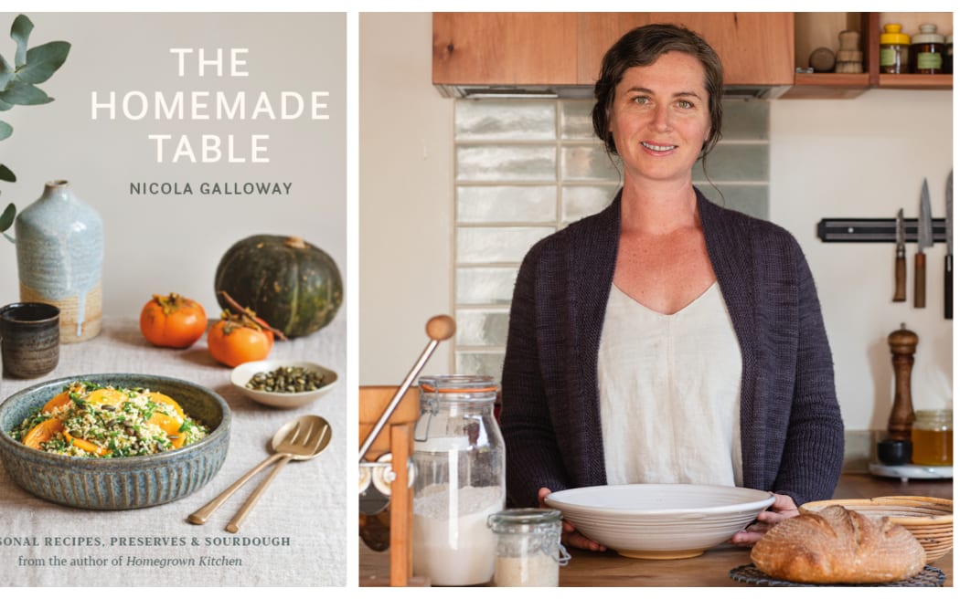 Nicola Galloway and her book The Homemade Table