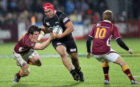 Manu Samoa new cap Mat Luamanu during his time with North Harbour.