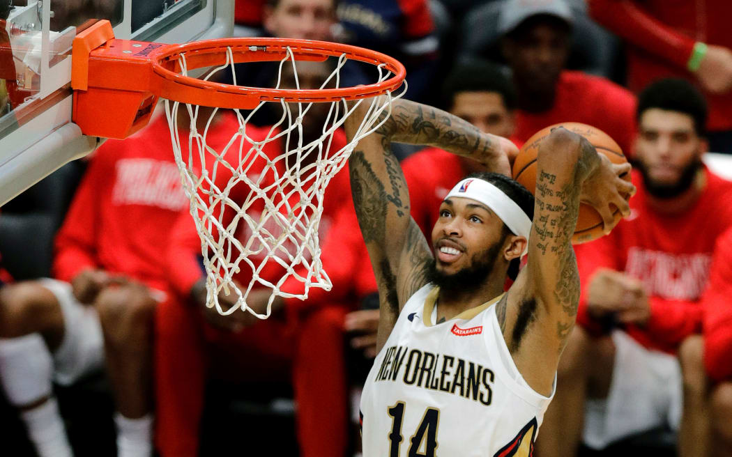 New Orleans Pelicans forward Brandon Ingram.