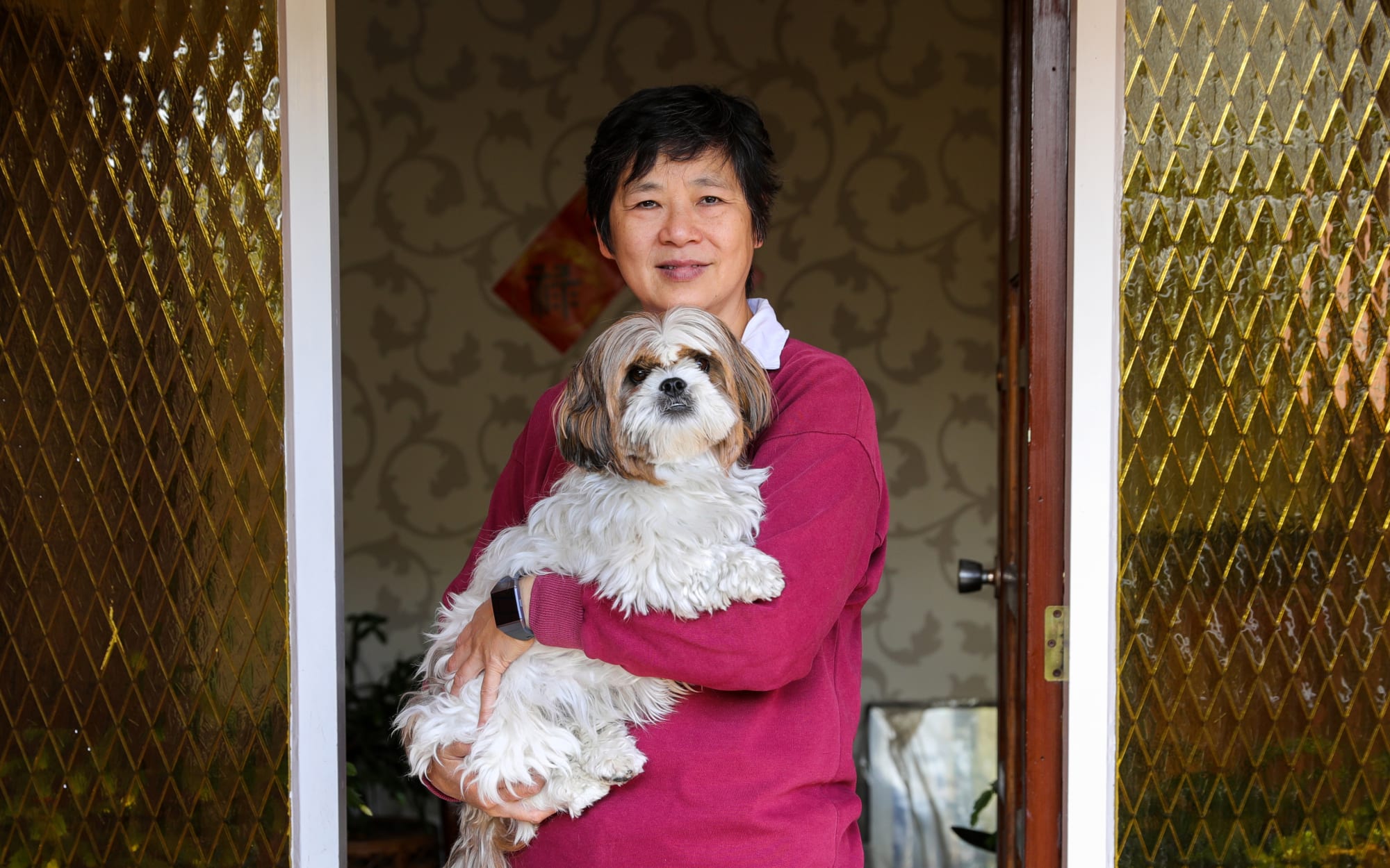 Portraits of people in lockdown. Marisa lives in Christchurch and misses being able to get fresh food