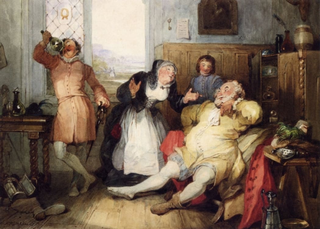 Falstaff & Mistress Quickly