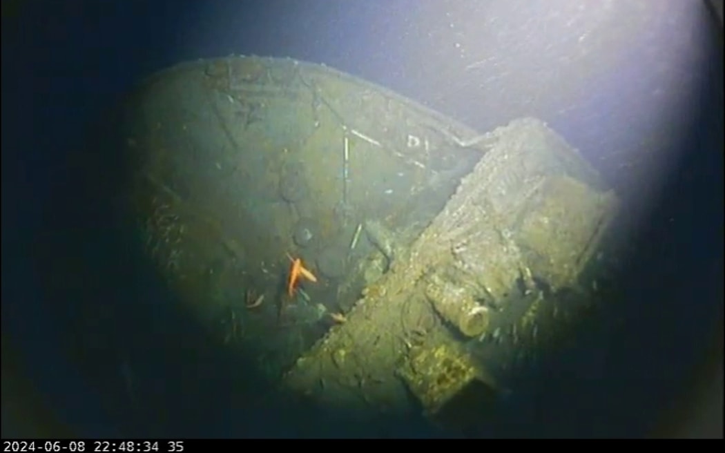 A high-tech ship located the wreck last month.