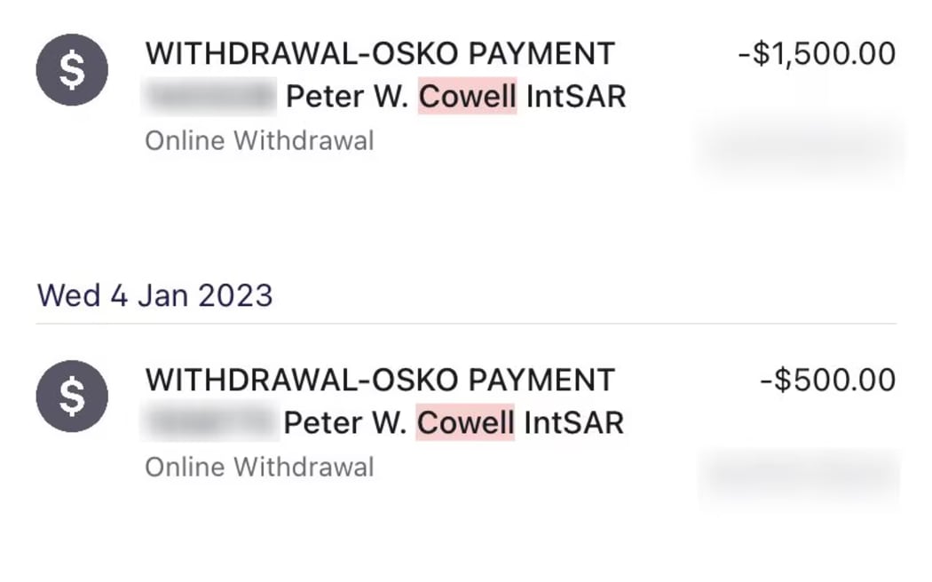 Joel claims he lost tens of thousands of dollars by giving Mr Cowell money when he asked. (Supplied)