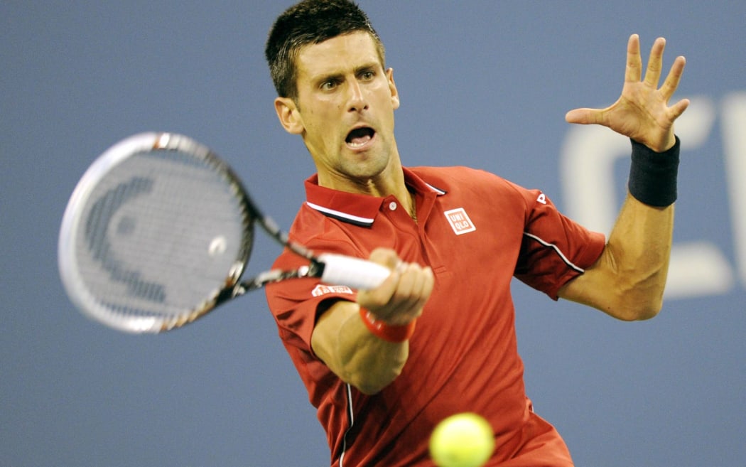 Novak Djokovic has advanced to the US Open semi finals.